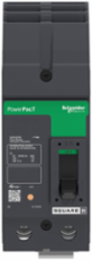 Circuit breaker, PowerPacT Q, 175A, 2 pole, 240VAC, 100kA, I-Line, thermal magnetic, 80%, BC