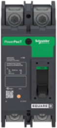 Circuit breaker, PowerPacT Q, 70A, 2 pole, 240VAC, 100kA, lugs, thermal magnetic, 80%
