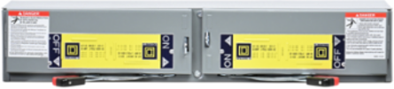 QMJ Fusible Switch Unit, 30A, 600VAC, 4.5 Inch, 3 Pole, 20HP Max