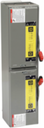 Switch unit, QMJ fusible panelboards, 60A to 60A, 600VAC, 6 inch, 3 pole, 50hp @ 600VAC max