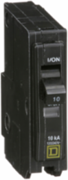Mini Circuit Breaker, 10A, 1 Pole, 120/240V AC, 10kA Breaking Capacity