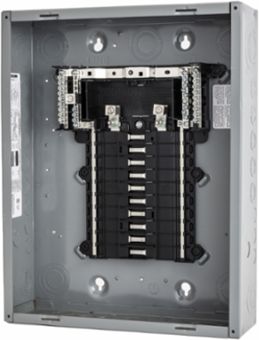 QO Load Center, 1 Phase, 12 Spaces, 12 Circuits, 125A Main Lugs, NEMA 1