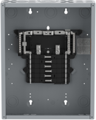 QO Load Center, 1 Phase, 12 Spaces, 12 Circuits, 125A Main Lugs, NEMA 1