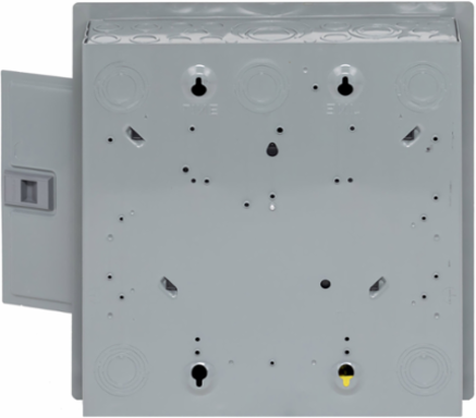 QO Load Center, 1 Phase, 12 Spaces, 24 Circuits, 100A Main Breaker, NEMA 1