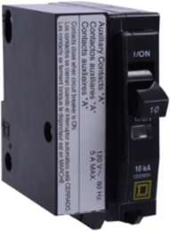 Mini Circuit Breaker 15A 1 Pole 120VAC 10kA Ground Fault B
