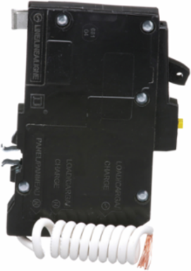 Mini Circuit Breaker 15A 1 Pole 120V AC 10kA Ground Fault