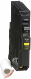 Mini Circuit Breaker 15A 1 Pole 120V AC 10kA Ground Fault