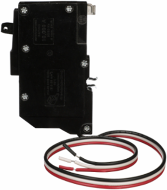 Mini Circuit Breaker, 15A, 1 Pole, 120/240V AC, 10kA, Plug-In Mount