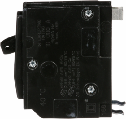 Mini Circuit Breaker 20A, 1 Pole, 120/240V AC, 10kA, Plug-in Mount