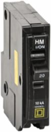Mini Circuit Breaker 20A, 1 Pole, 120/240V AC, 10kA, Plug-in Mount