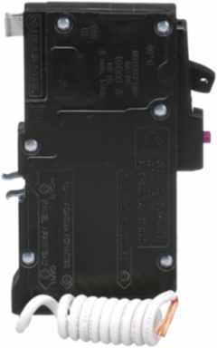 Mini Circuit Breaker 20A 1 Pole 120V AC 10kA Plug-In Mount
