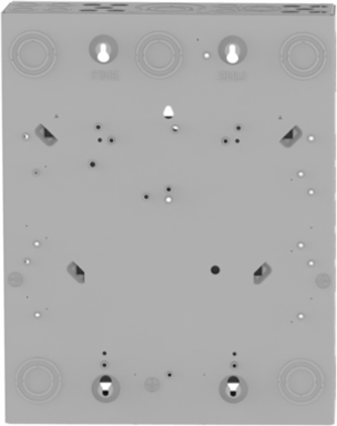 QO Load Center, 1 Phase, 20 Spaces, 24 Circuits, 125A Main Lugs, NEMA 1