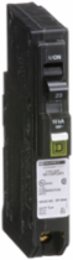 Mini circuit breaker, QO, 20A, 1 pole, 120VAC, 10kA, plug in, combo ARC fault, plug on neutral [TAA]