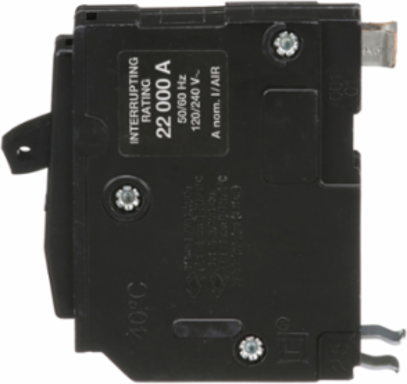 Mini Circuit Breaker 20A 1 Pole 120/240VAC 22kA Plug-in Mount