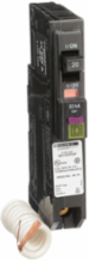 Mini Circuit Breaker 20A 1 Pole 120VAC 22kA Plug-In Mount