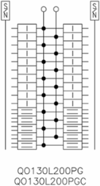 QO Load Center, 1 Phase, 30 Spaces, 40 Circuits, 200A Main Lugs