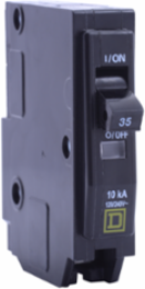 Miniature Circuit Breaker 35A 1 Pole 120/240VAC 10kA Plug-in Mount