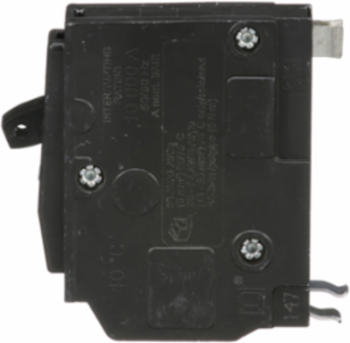 Mini Circuit Breaker 40A 1 Pole 120/240VAC 10kA Plug-In Mount