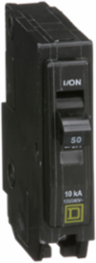 Miniature Circuit Breaker 50A 1 Pole 120/240VAC 10kA Plug-in Mount