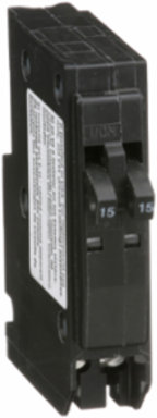 Tandem Mini Circuit Breaker 15A 120/240VAC 10kA Plug-In Mount