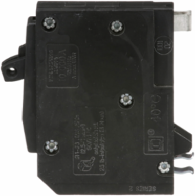 QO Tandem Mini Circuit Breaker 1 Pole at 15A & 1 Pole at 20A, 10kA, 120/240VAC