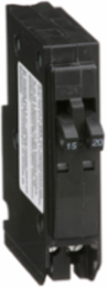 QO Tandem Mini Circuit Breaker 1 Pole at 15A & 1 Pole at 20A, 10kA, 120/240VAC
