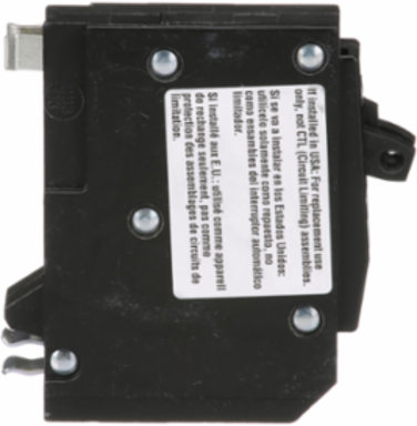Tandem Mini Circuit Breaker, 1 Pole at 15A & 30A, 120/240V AC, 10kA