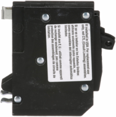 Tandem Mini Circuit Breaker, 1 Pole at 15A & 30A, 120/240V AC, 10kA