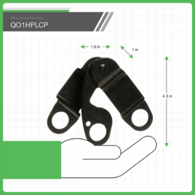 Mini Circuit Breaker Padlock Device for 2-3 Pole Handles