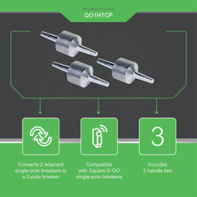 QO Circuit Breaker Handle Tie, Sustainable Green Premium Product
