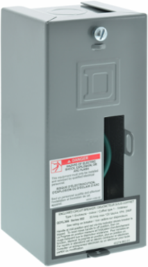 30A Load Center, 1 Phase, 1 Space, NEMA 1, UL Listed