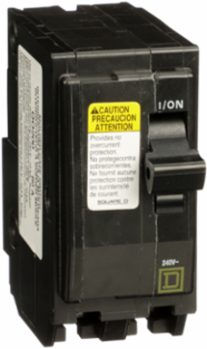 Mini Circuit Switch 60A 2 Pole 240V AC 10kA Plug-in Mount