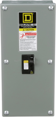 Enclosed Molded Case Switch, 100A, 2 Pole, 240VAC, 10kA, NEMA 1