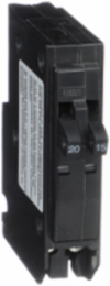 Tandem Mini Circuit Breaker 1 Pole 20A & 1 Pole 15A 120/240V AC 10kA Plug-In