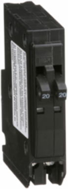 Tandem Mini Circuit Breaker 2 Pole 20A 120/240V 10kA Plug-in Mount
