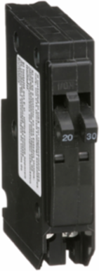Tandem Mini Circuit Breaker 20A & 30A, 120/240VAC, 10kA, Plug-In