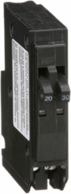 Tandem Mini Circuit Breaker 20A & 30A, 120/240VAC, 10kA, Plug-In