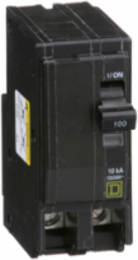Mini Circuit Breaker 100A 2 Pole 120/240VAC 10kA Plug-in Mount