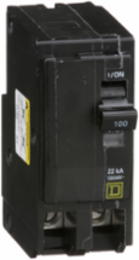 Mini Circuit Breaker 100A 2 Pole Plug-in Mount 22kA 120/240V AC