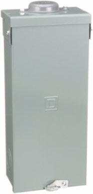 QO Circuit Breaker Enclosure, 125A, 2 Spaces, NEMA 3R, UL Listed