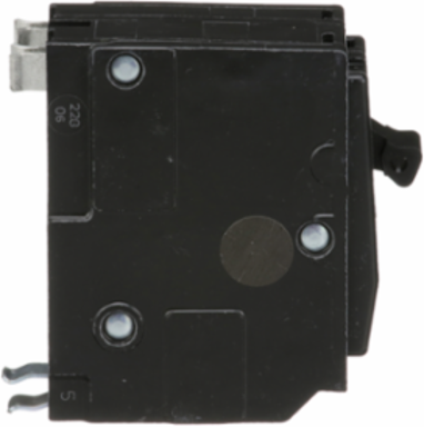 Miniature Circuit Breaker, 15A, 2 Pole, 120/240VAC, 10kA, Plug-in Mount