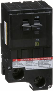 Mini Circuit Breaker 150A 2-Pole 120/240VAC Plug-In Mount 10kA