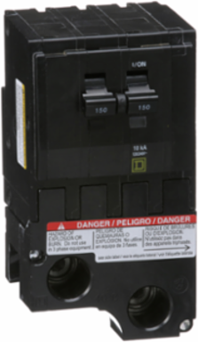Mini Circuit Breaker 150A 2-Pole 120/240VAC Plug-In Mount 10kA