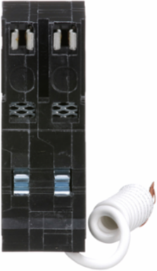 Mini Circuit Breaker 20A 2 Pole 120/240VAC 10kA Ground Fault 6mA