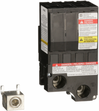 Miniature Circuit Breaker Lug Kit, 225A, 2 Pole, 4 Spaces