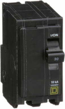 Miniature Circuit Breaker, 30A, 2 Pole, 120/240VAC, 10kA