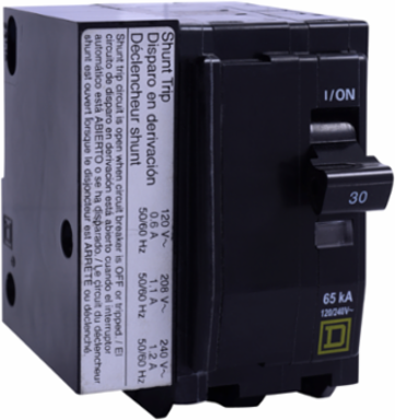 Miniature Circuit Breaker 30A 2 Pole 120/240VAC 10kA Plug-In Mount