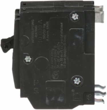 Mini Circuit Breaker 35A 2 Pole 120/240V AC 10kA Plug-in Mount