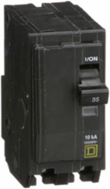 Mini Circuit Breaker 35A 2 Pole 120/240V AC 10kA Plug-in Mount