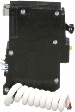 Mini Circuit Breaker 2 Pole 40A 120/240V AC Ground Fault 6mA Plug-In